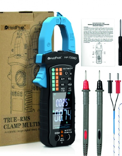 کلمپ متر جریان نشتی AC/DC مدل 7200D