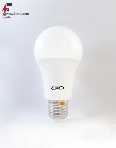 لامپ ال ای دی حبابی 15 وات پایه E27- آلبو
