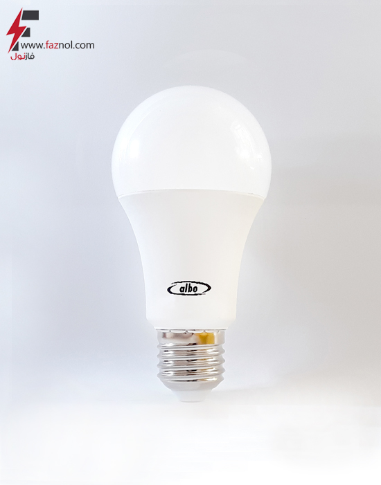 لامپ حبابی ال ای دی 15 وات ALBO