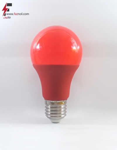 لامپ ال ای دی حبابی قرمز 9 وات پایه E27- آلبو