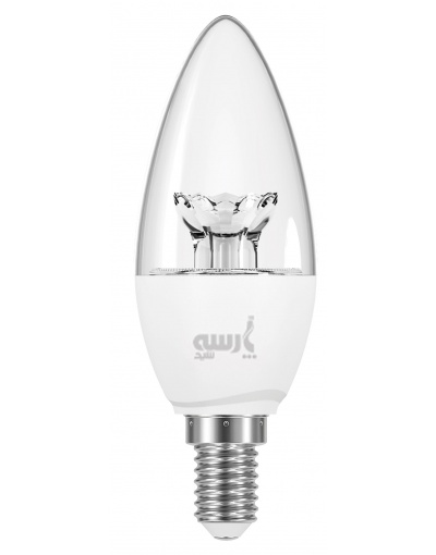لامپ ال ای دی 6 وات شمعی کریستالی - پارسه شید