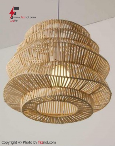 لوستر حصیری مدرن کد 101 لوستر حصیری مدرن کد 101