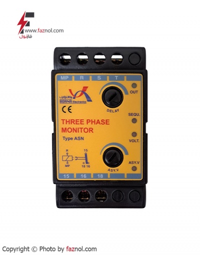 رله کنترل فاز ASN-برناالکترونیک