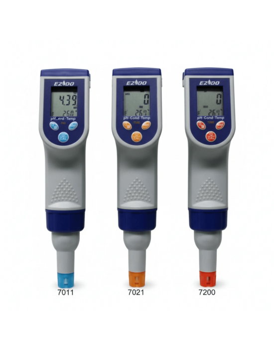 اسیدسنج, کنداکتیویتی متر, سختی سنج, شوری سنج, دماسنج مایعات مدل EZDO-7200 اسیدسنج, کنداکتیویتی متر, سختی سنج, شوری سنج, دماسنج مایعات مدل EZDO-7200