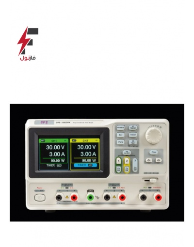 منبع تغذیه قابل برنامه ریزی دوبل دیجیتالی مدل GPS-3303X منبع تغذیه قابل برنامه ریزی دوبل دیجیتالی مدل GPS-3303X