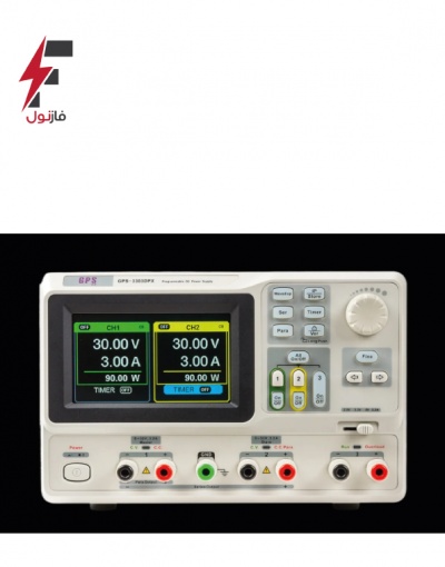 منبع تغذیه قابل برنامه ریزی دوبل دیجیتالی مدل GPS-3303X منبع تغذیه قابل برنامه ریزی دوبل دیجیتالی مدل GPS-3303X