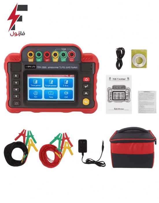 تست تبدیل ترانسفورماتورهای قدرت مدل TTR-6300