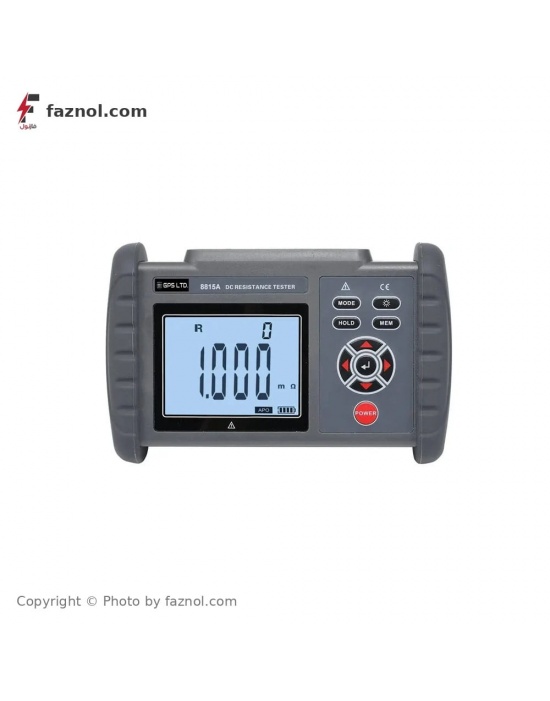 میکرواهم متر پرتابل مدل GPS-8815A برند GPS-LTD میکرواهم متر پرتابل مدل GPS-8815A برند GPS-LTD