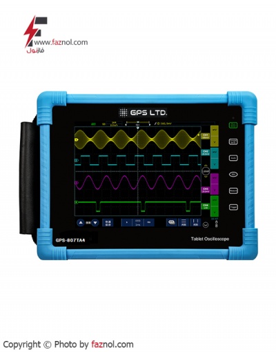 اسیلوسکوپ تبلتی دیجیتالی 150MHZ دو کاناله GPS-815TA2