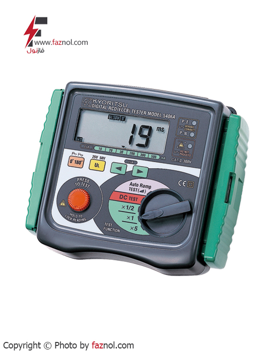 تستر کلید نشتی جریان kyoritsu -5406A تستر کلید نشتی جریان kyoritsu -5406A
