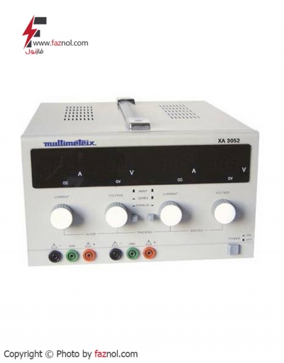 منبع تغذیه DC دیجیتال دو کانال مدل Multimetrix-XA3052