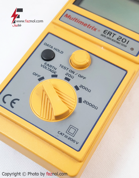 ارت تستر دیجیتال سه سیمه MULTIMETRIX-ERT 201