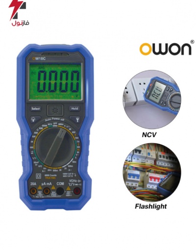 مولتی متردستی دیجیتال OWON-OW18C