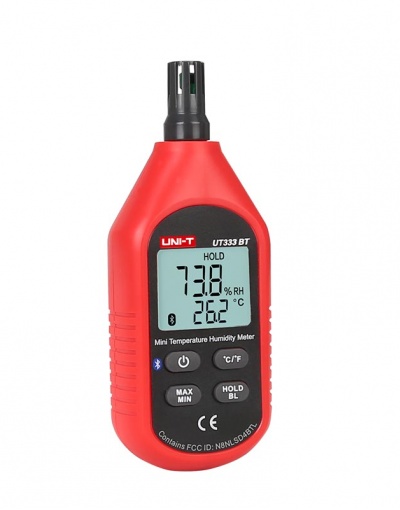 مینی ترمو رطوبت سنج مدلUNI-T- UT333-BT
