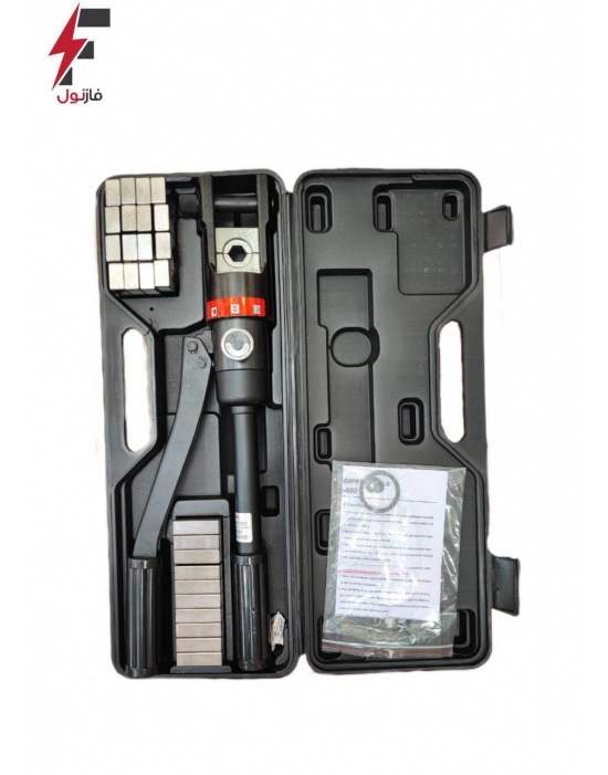 دستگاه پرس کابلشو هیدرولیکی سه ضرب برند HTT مدل HP-400 از سایز 10 الی 400 دستگاه پرس کابلشو هیدرولیکی سه ضرب برند HTT مدل HP-400 از سایز 10 الی 400