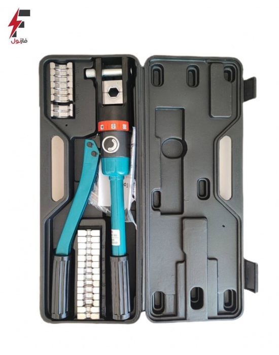 دستگاه پرس کابلشو هیدرولیکی سه ضرب برند HTT مدل HP-300 از سایز 10 الی 300