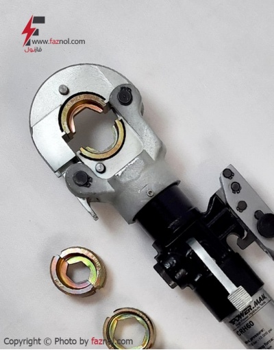 دستگاه پرس کابلشو هیدرولیکی دستی مدل CRH60 - پاورمن